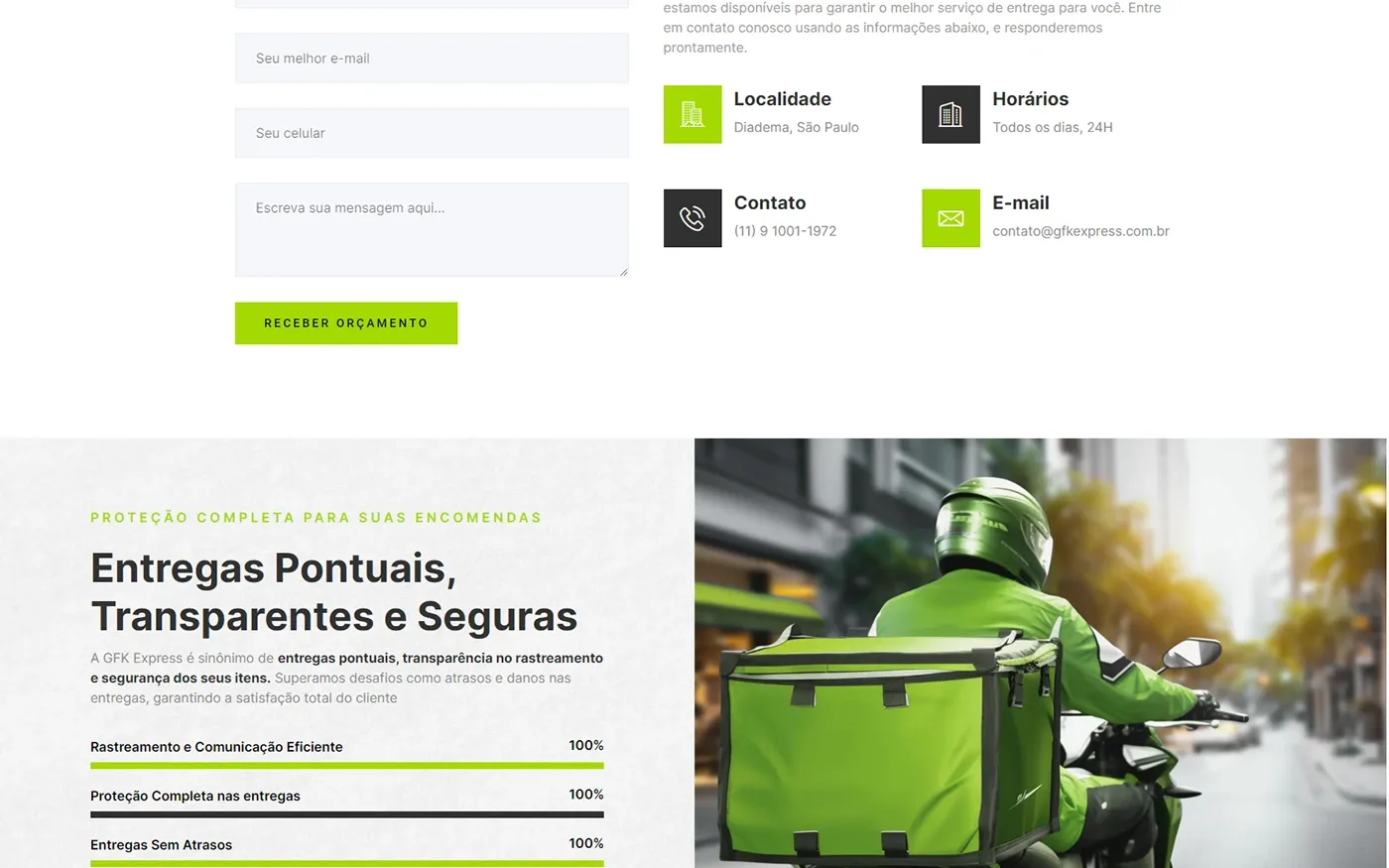 O formulário de proposta e as garantias.