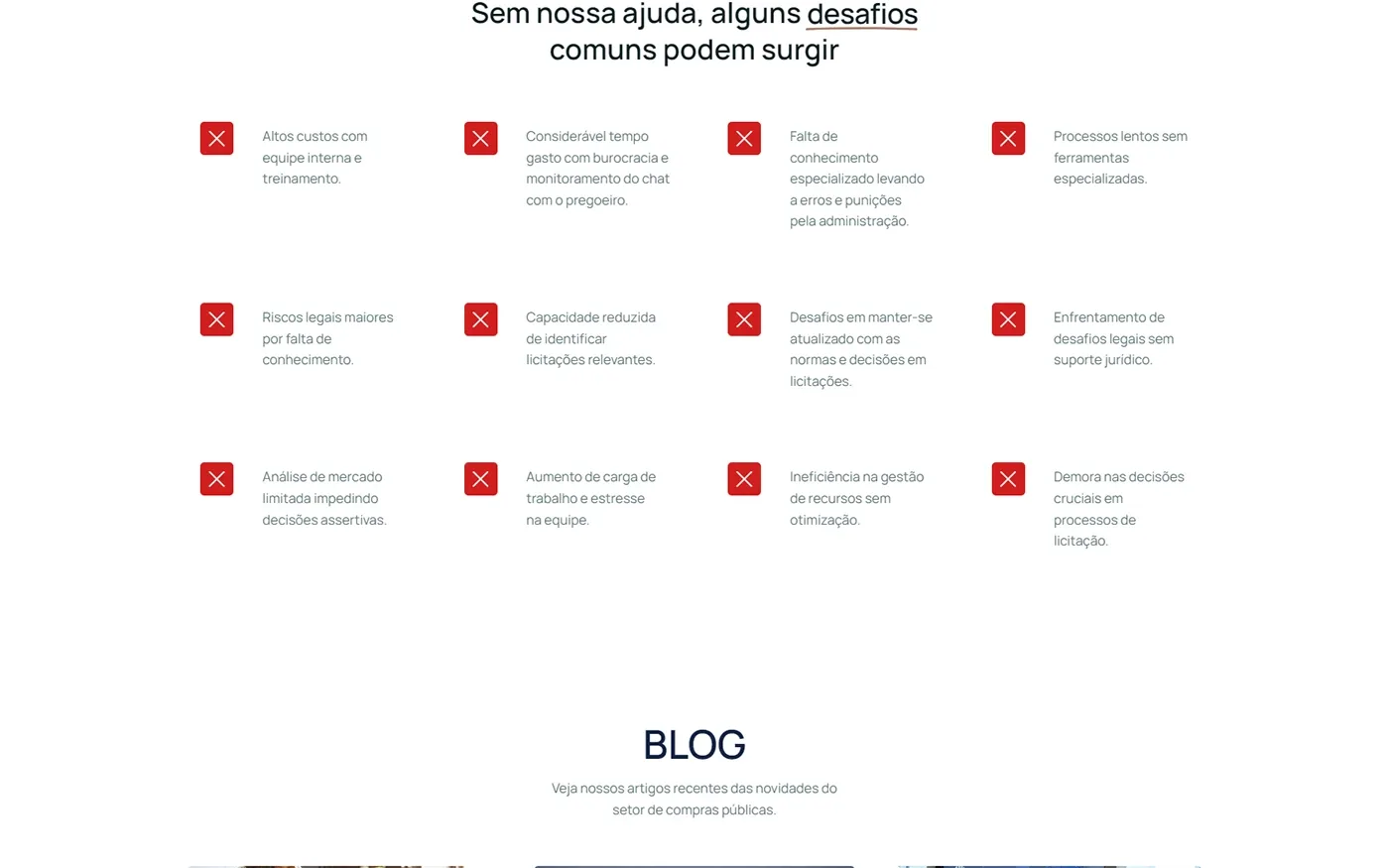 Os desafios de quem disputa licitação sozinho.