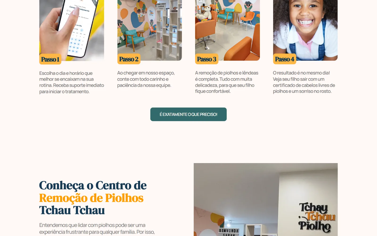 Como funciona em quatro passos, e o centro por dentro.