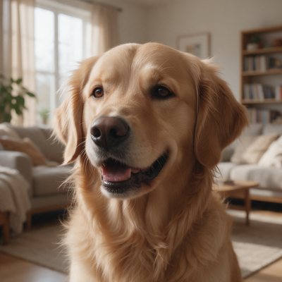Thor, golden retriever